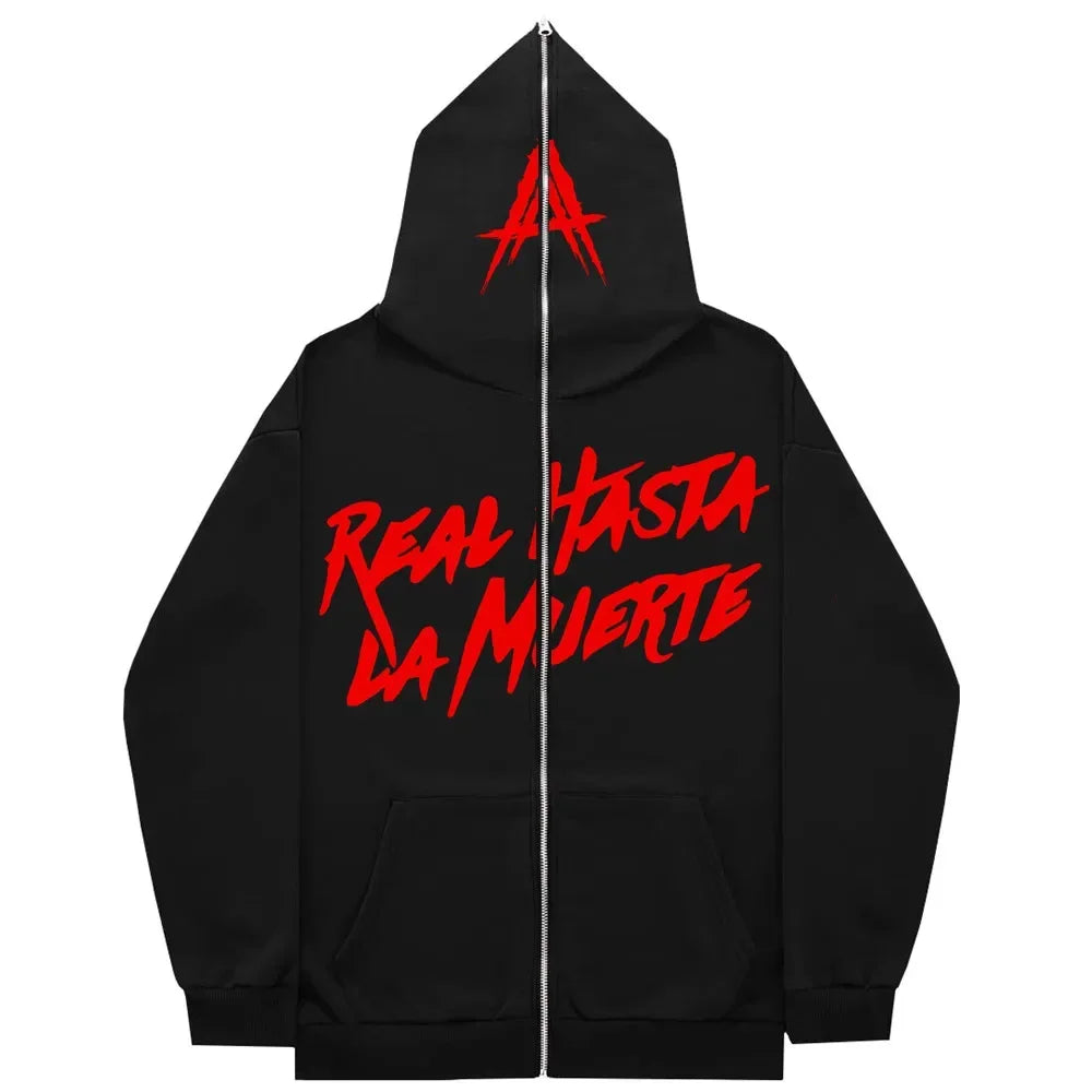 Tycoon Kartel™ Real Hasta La Muerte Full Face Zipper