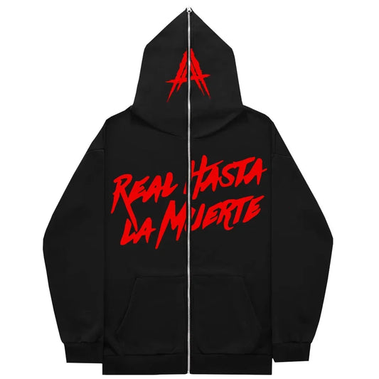 Tycoon Kartel™ Real Hasta La Muerte Full Face Zipper