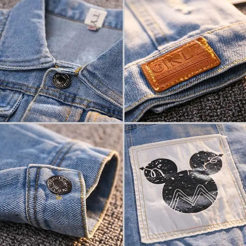 Tycoon Kartel™ Kids mickey Denim Jacket