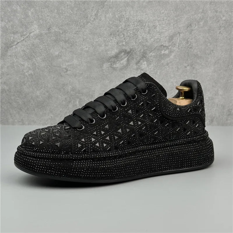 Tycoon Kartel™ Rhinestone Zapatos Hombre Sneakers