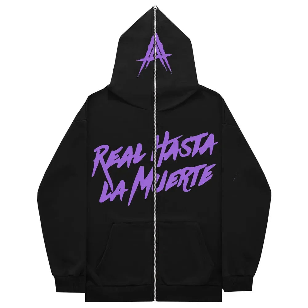 Tycoon Kartel™ Real Hasta La Muerte Full Face Zipper