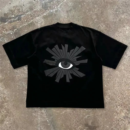 Tycoon Kartel Oversize eye cotton tee